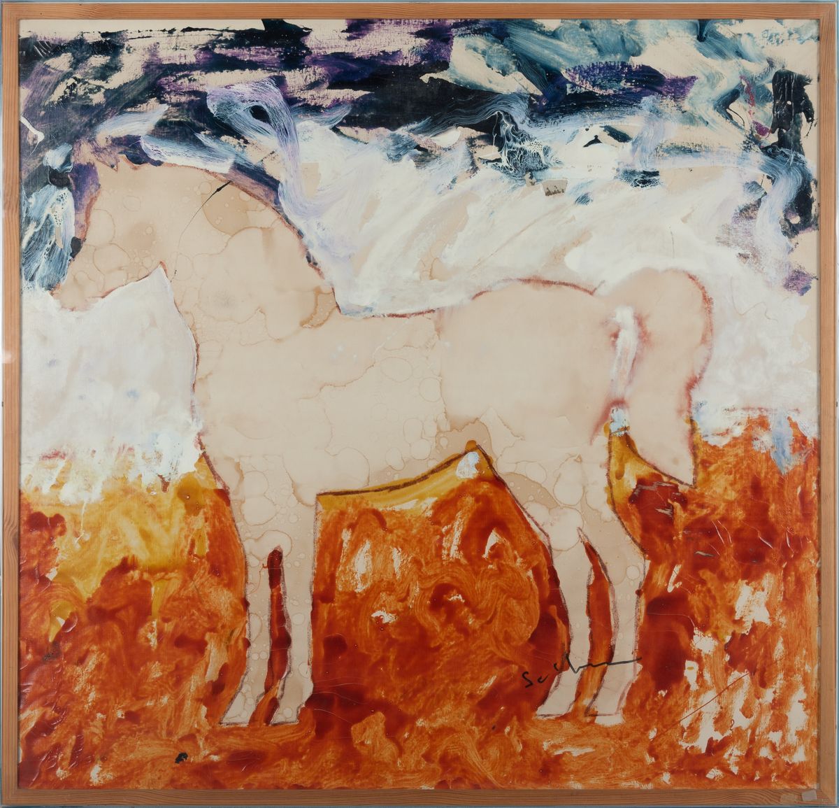Mario Schifano - Cavallo