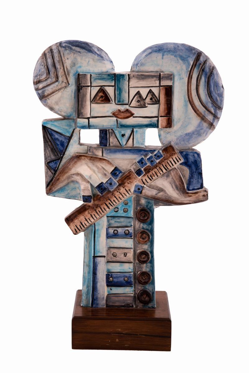 Ibrahim Shaban Likmetaj Kodra - Scultura in Ceramica