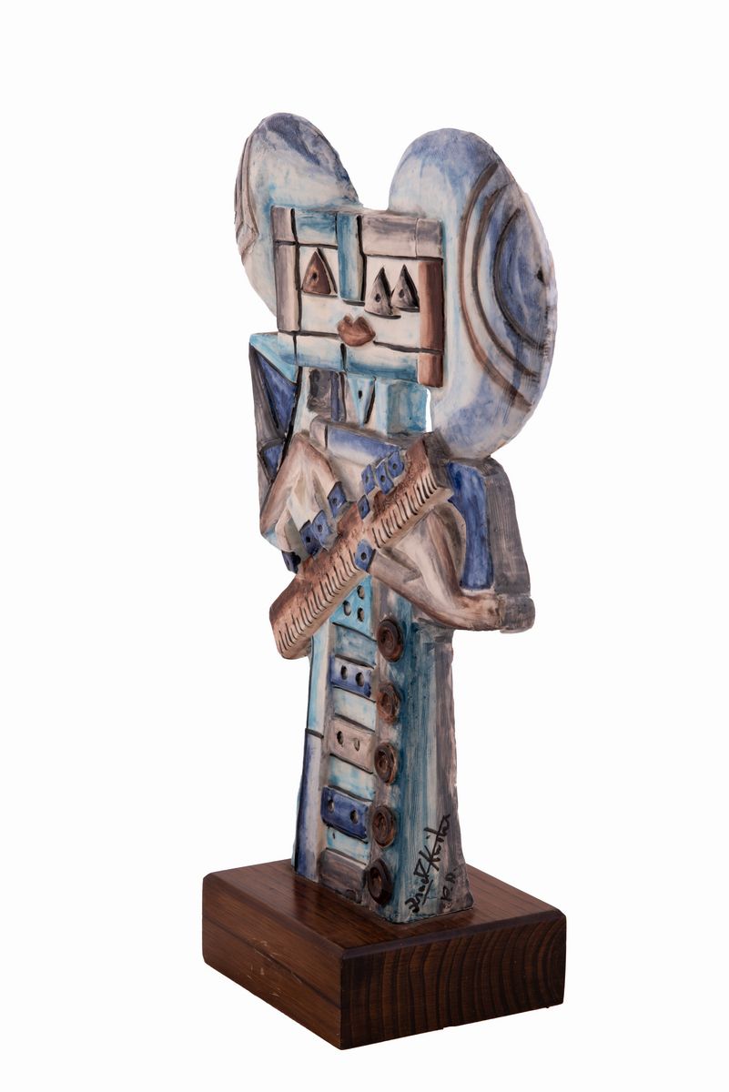 Ibrahim Shaban Likmetaj Kodra - Scultura in Ceramica