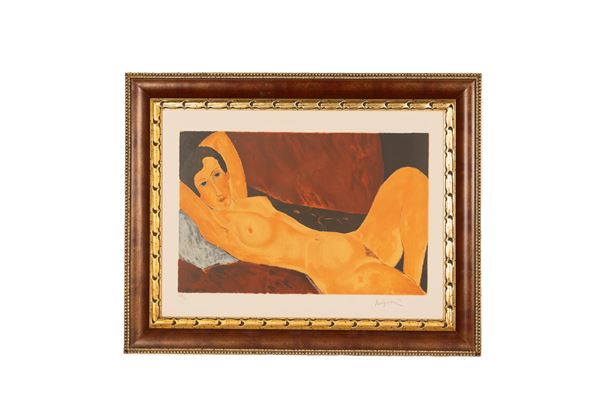 Amedeo Modigliani - Nudo disteso