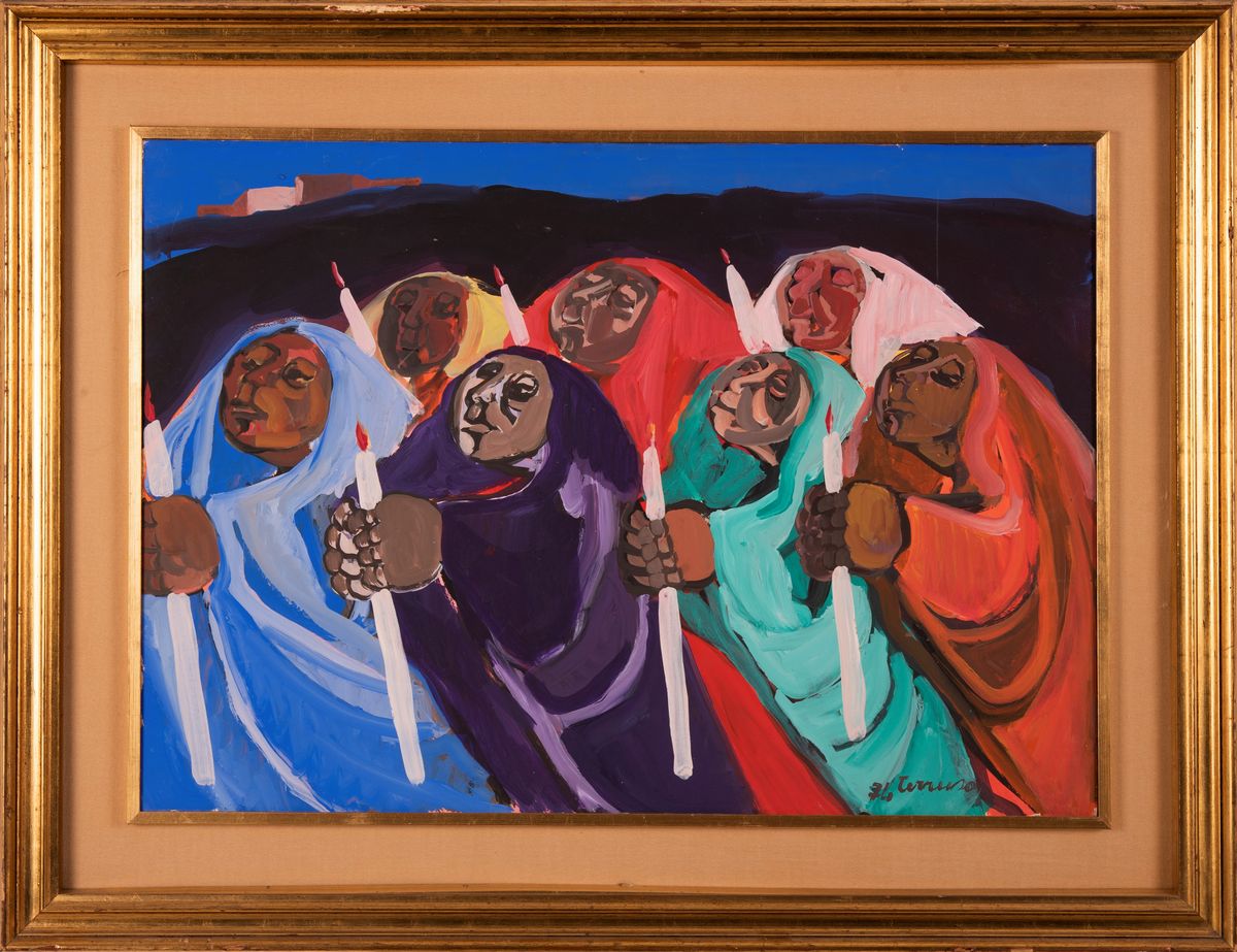 Saverio Terruso - Donne in Processione