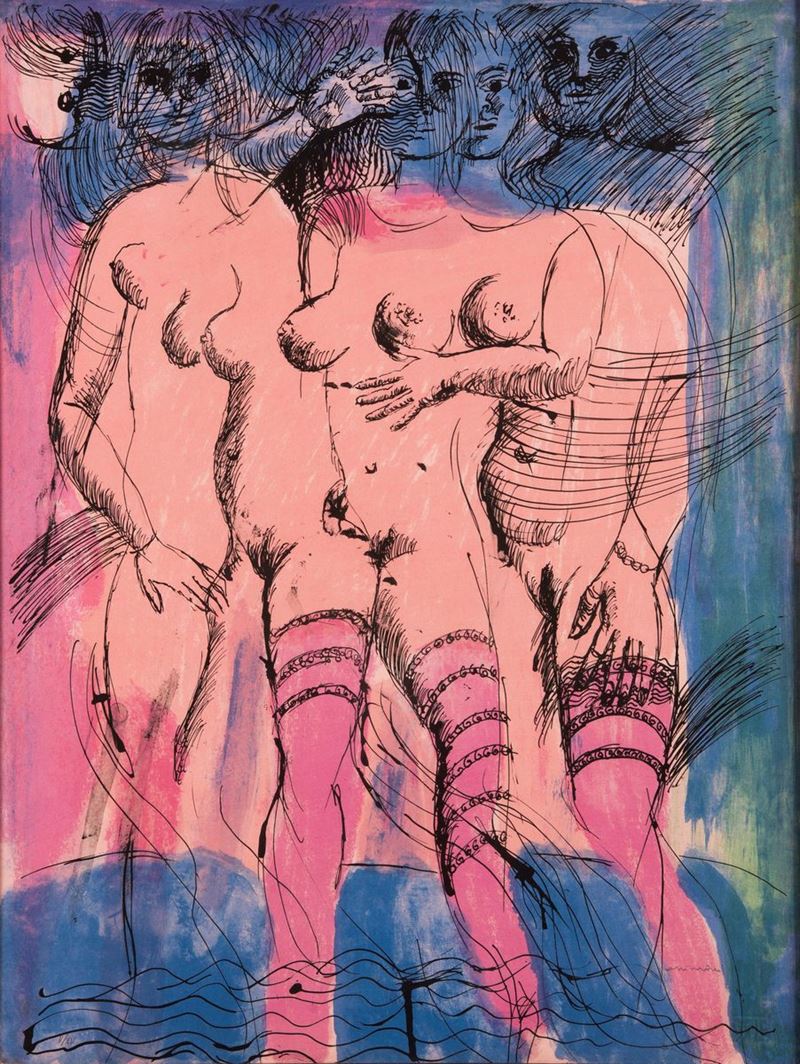 Bruno Cassinari - Figure Femminili