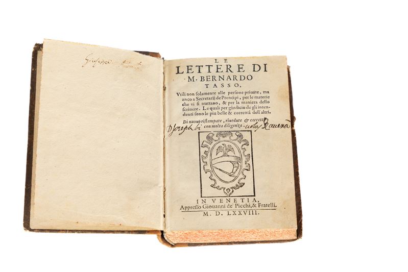 Le lettere di m. Bernardo Tasso vtili non solamente alle persone priuate, ma anco a secretarij de...