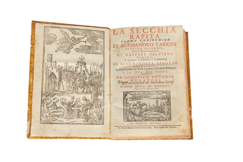 La secchia rapita poema eroicomico di Alessandro Tassoni patrizio modenese
