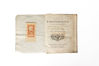 Della B. Beatrice Dʹeste, Vita Antichissima