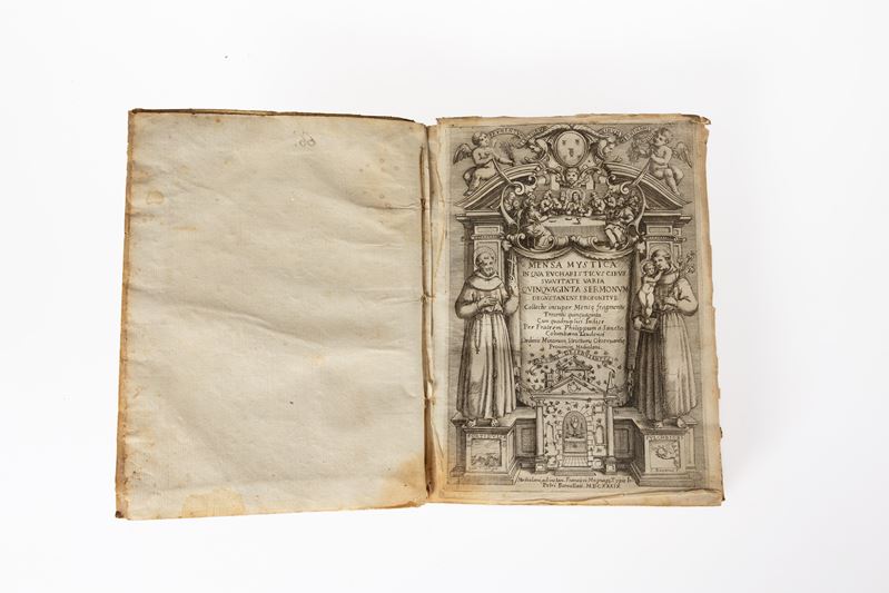 Filippo da San Colombano - Mensa Mystica in Qua Eucharisticus Cibus Suauitate Varia Quinquaginta ...