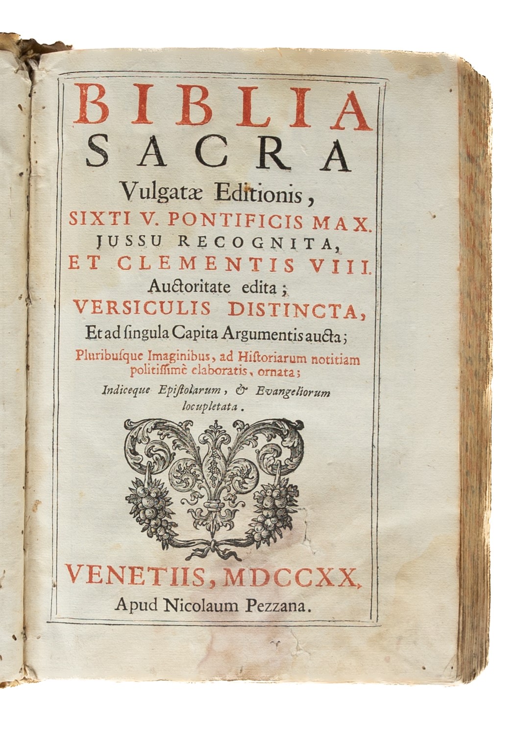 Biblia Sacra vulgatae editionis
