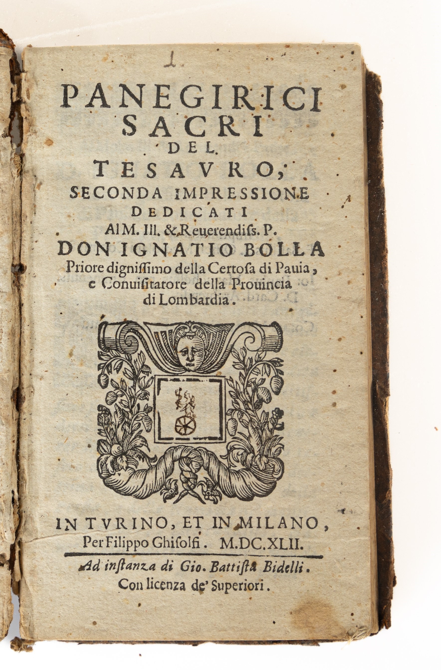 Lotto di Tre Volumi, Comprende: