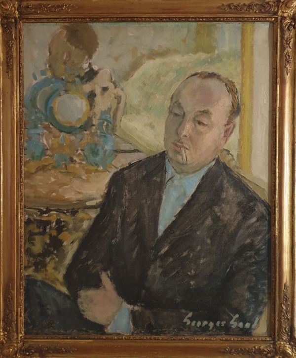 Georges Gaul - Ritratto d'uomo che fuma