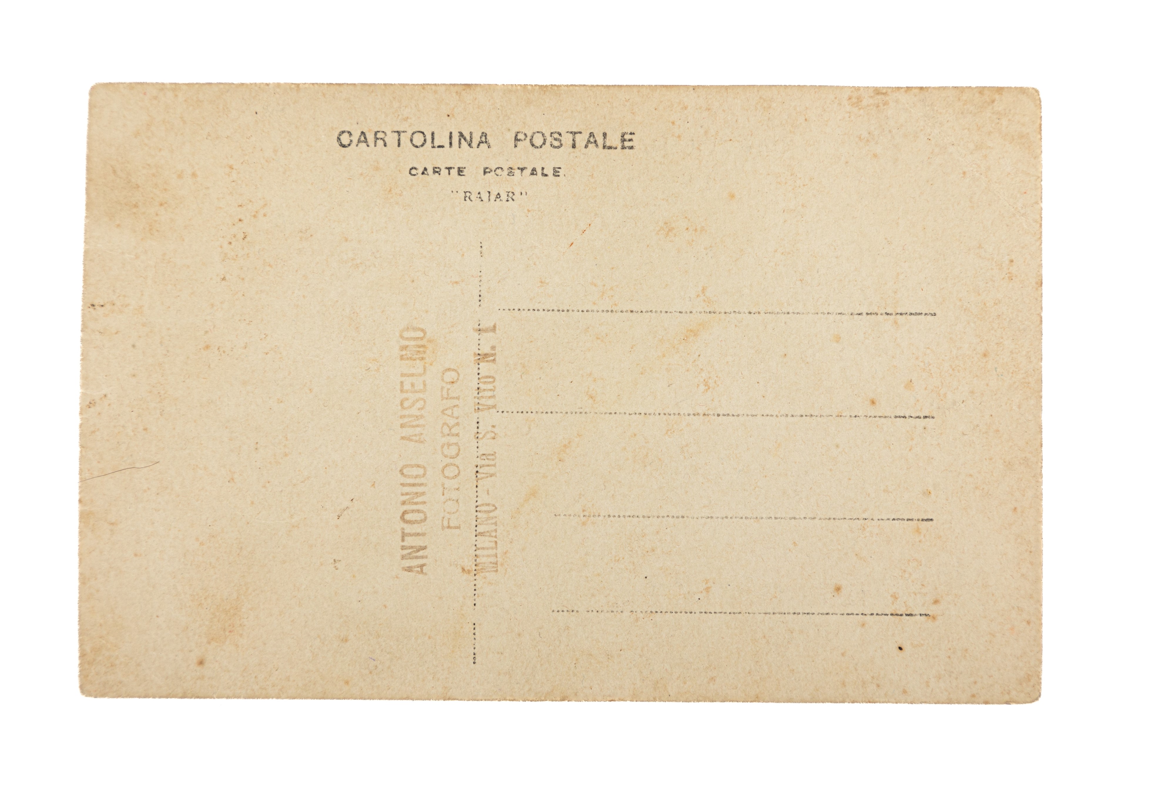 Lotto di n. 6 lettere indirizzate da Gabriele d'Annunzio al Dottor Luigi Luise di Francavilla al ...