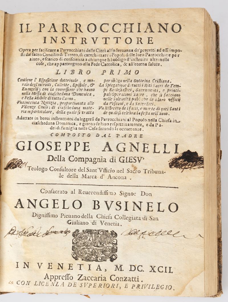 Giuseppe Agnelli - Il Parrocchiano Instruttore