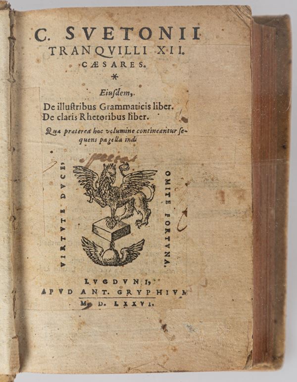 Gaius Svetonius Tranquillus - C. Suetonii Tranquilli XII Caesares. Eiusdem, De illustribus Grammaticis liber