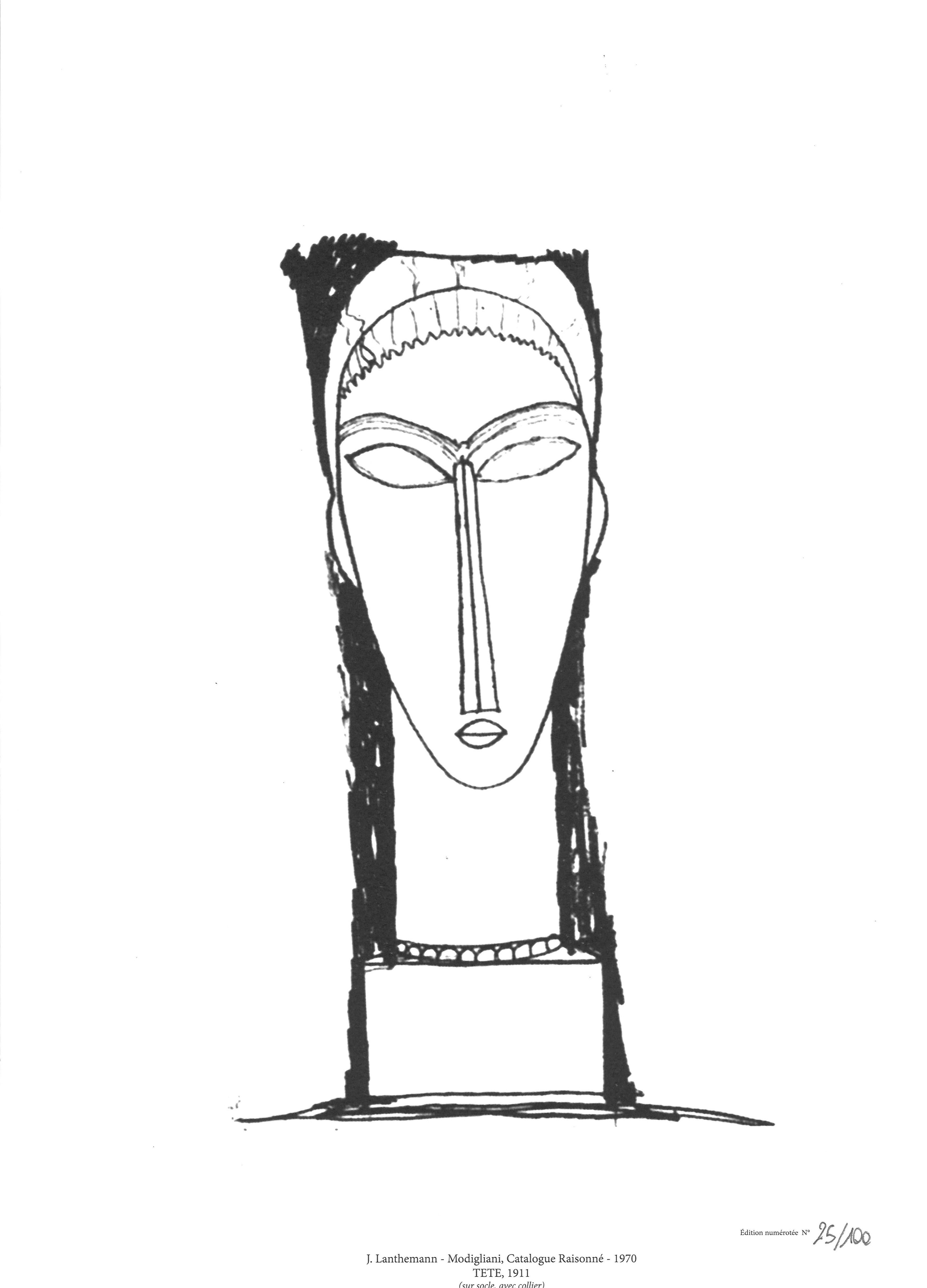 Les Archives "Amedeo Modigliani". Première Sèlection d'Oevres