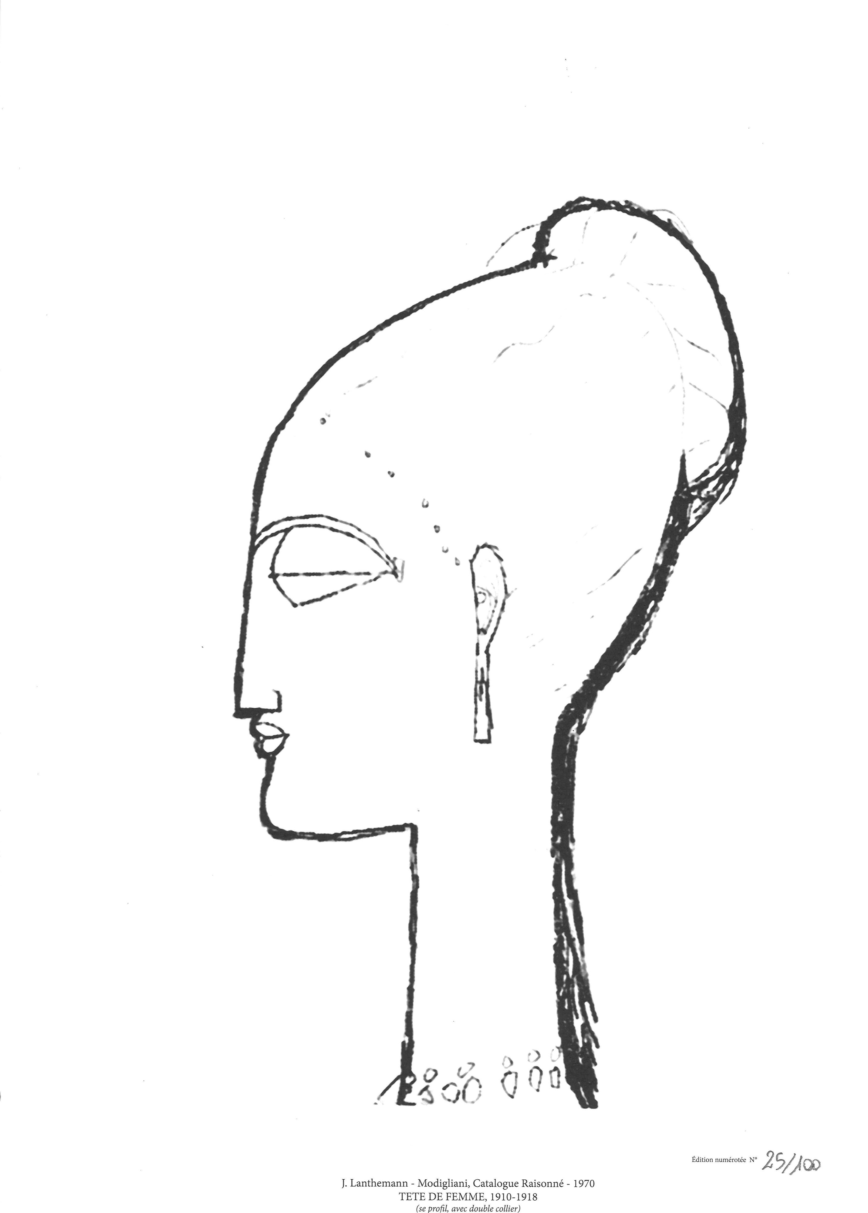 Les Archives "Amedeo Modigliani". Première Sèlection d'Oevres