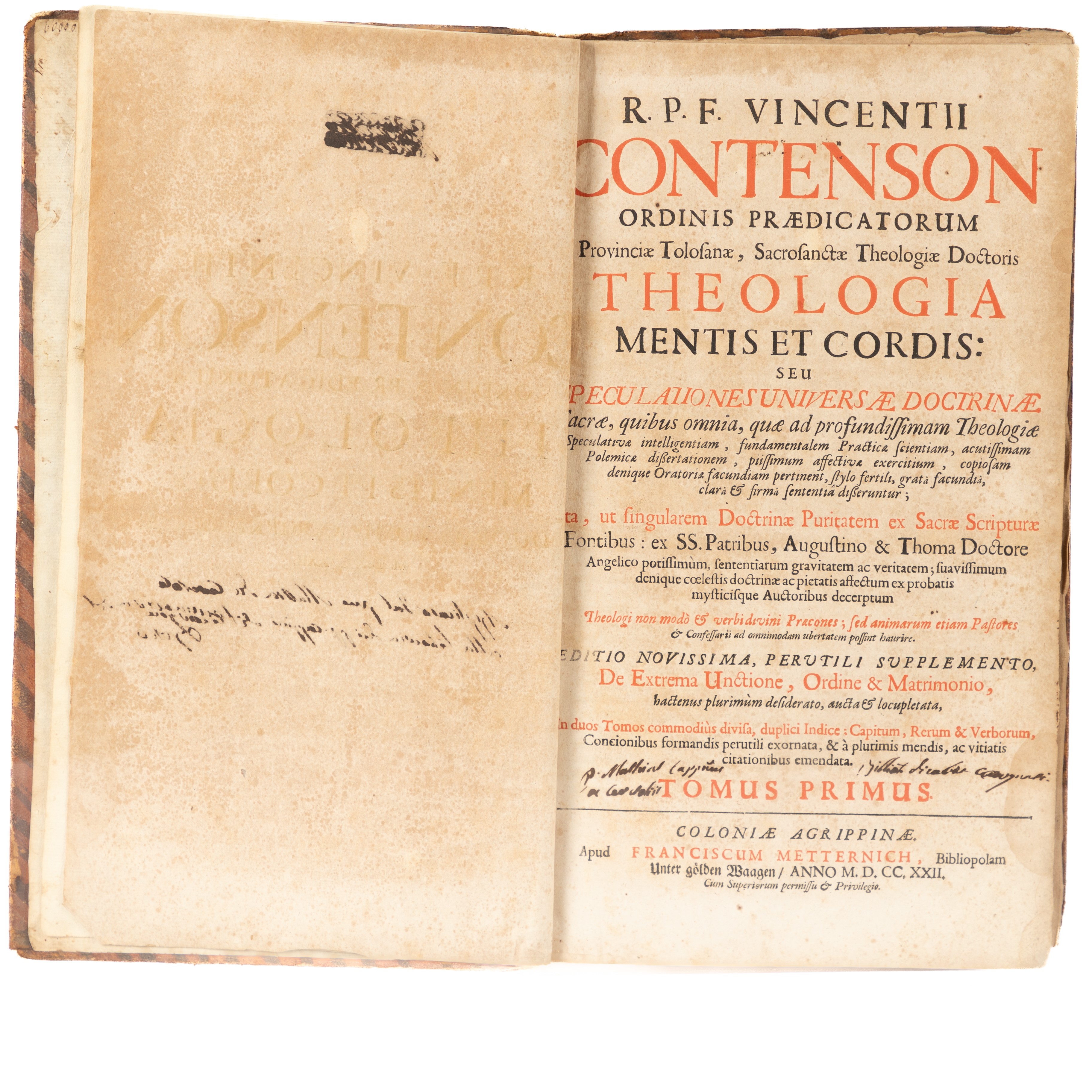 Theologia mentis et cordis: seu speculatio universae sacrae doctrinae temperata