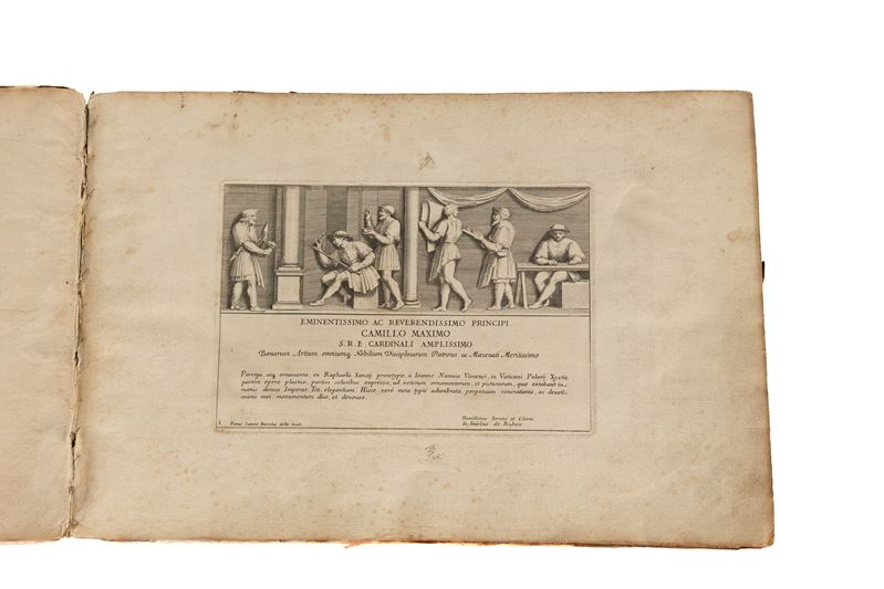 Lotto di tre libri di Pietro Santi Bartoli