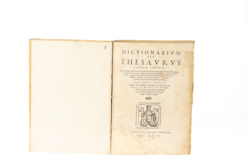 Dictionarium seu Thesaurus Latinae linguae