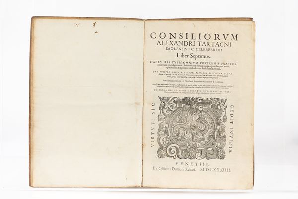 Alessandro Tartagni - Consiliorum Alexandri Tartagni Imolensis