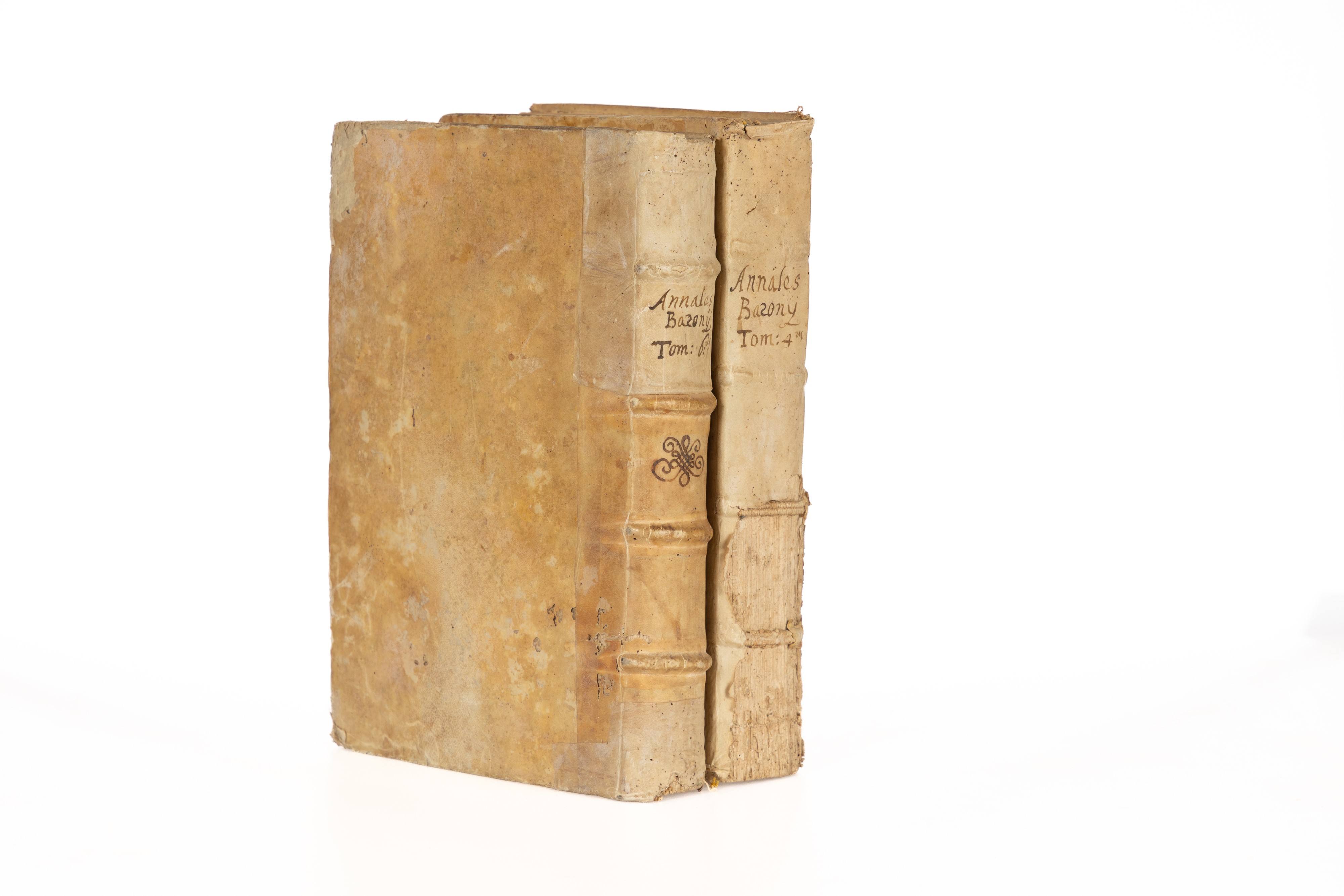 Lotto di due libri di Cesare Baronio