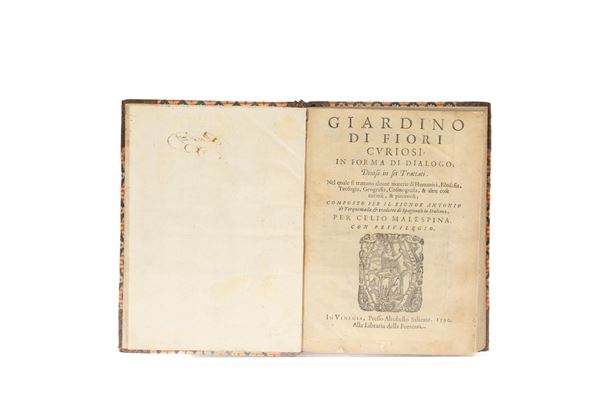 Antonio De Torquemada - Giardino di fiori curiosi