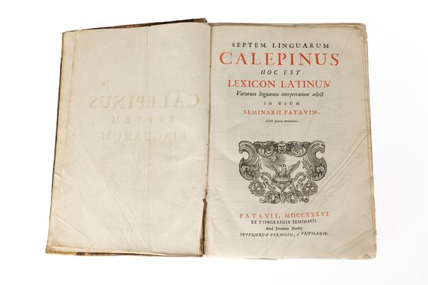 Ambrogio Calepino - Septem linguarum Calepinus