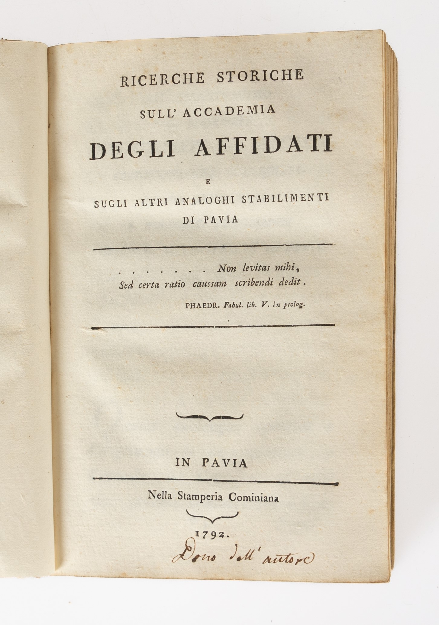 Volume di miscellanea