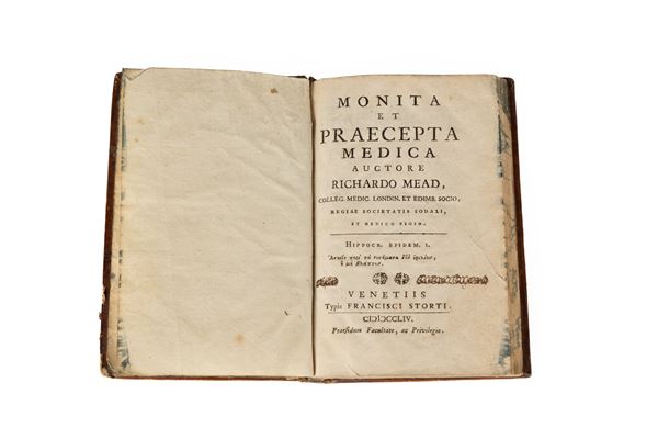 Richard Mead - Monita et praecepta medica