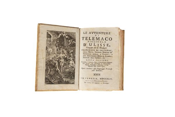 Francois Salignac De La Motte - Le avventure di Telemaco figliuolo di Ulisse