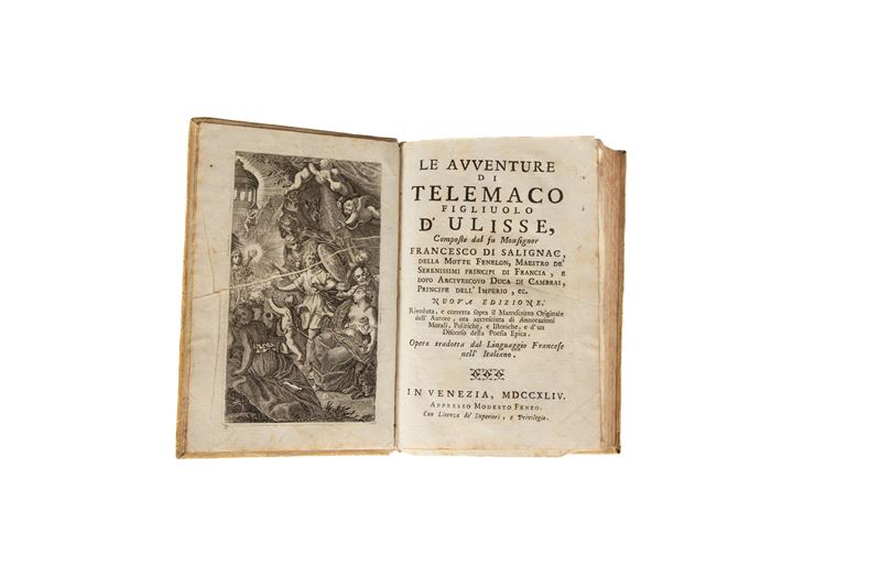 Francois Salignac De la Motte - Le Avventure di Telemaco Figliuolo di Ulisse