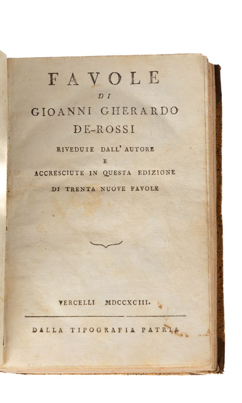 Giovanni Gherardo Deʹ Rossi - Favole