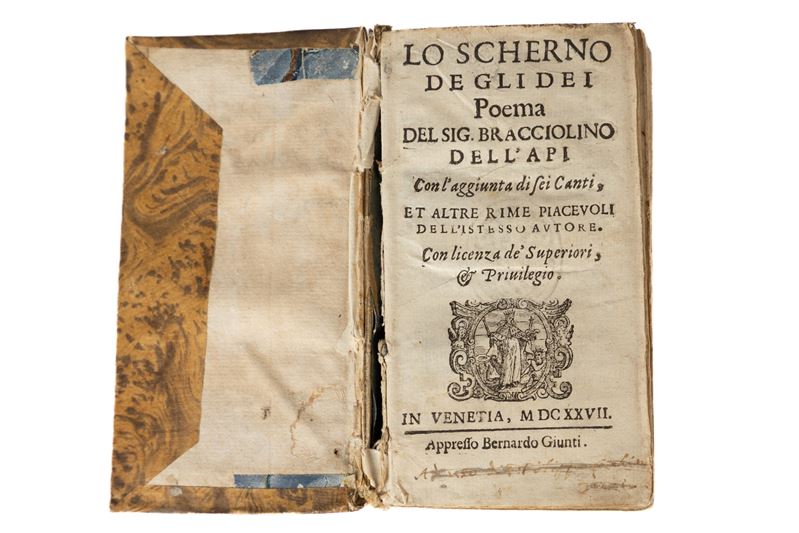 Francesco Bracciolini - Lo Scherno De gli dei Poema del Sig. Bracciolino Dellʹapi
