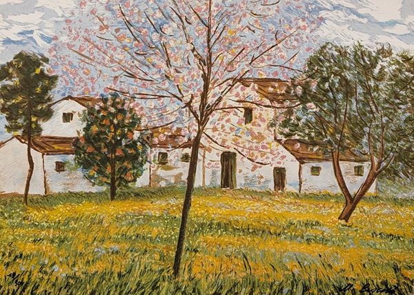 Michele Cascella - Primavera Abruzzese