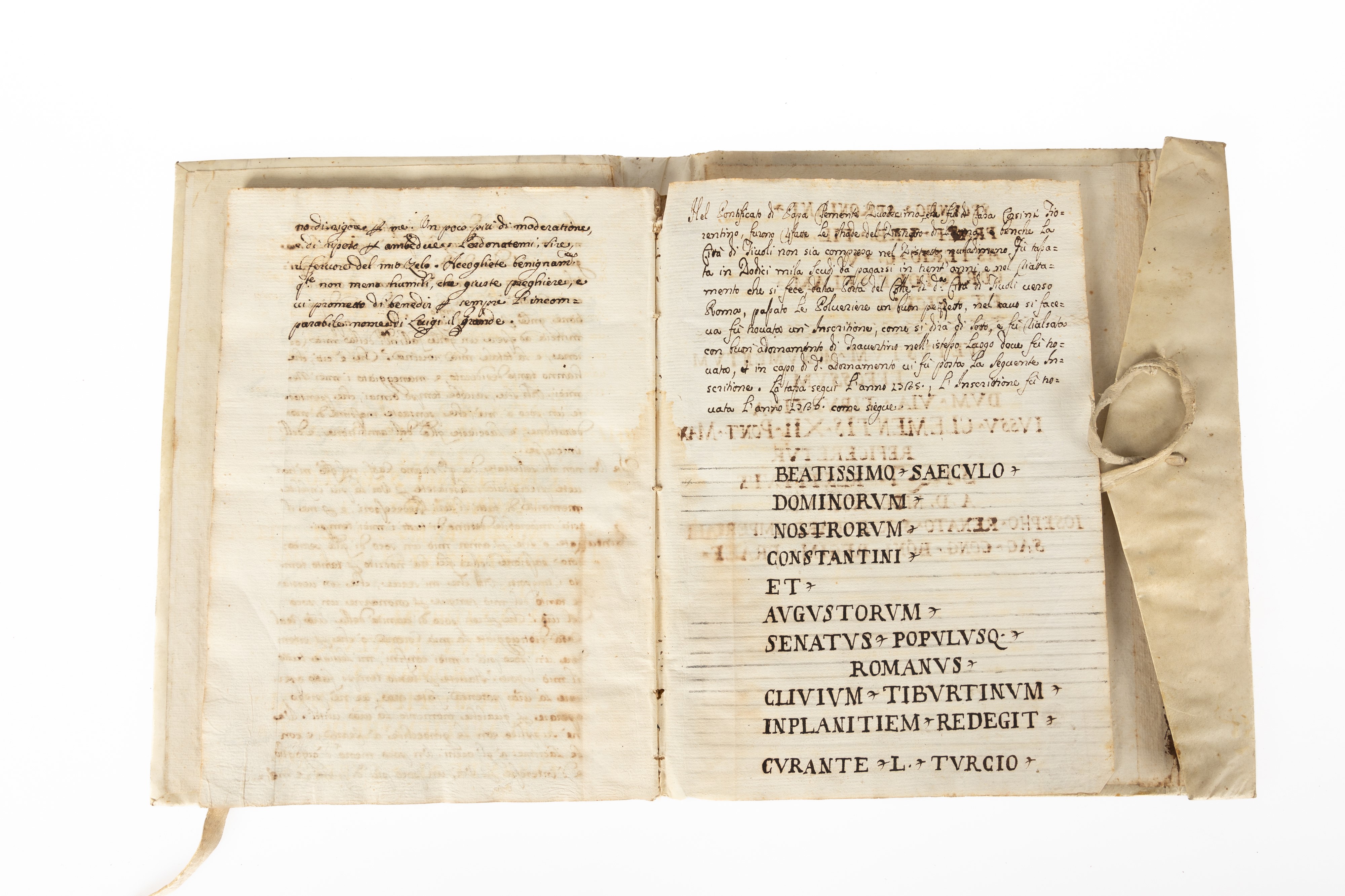 Manoscritto, ʺLa Francia Consigliera a Luigi XIV° suo Reʺ Pubblicazione: S.l., 1736