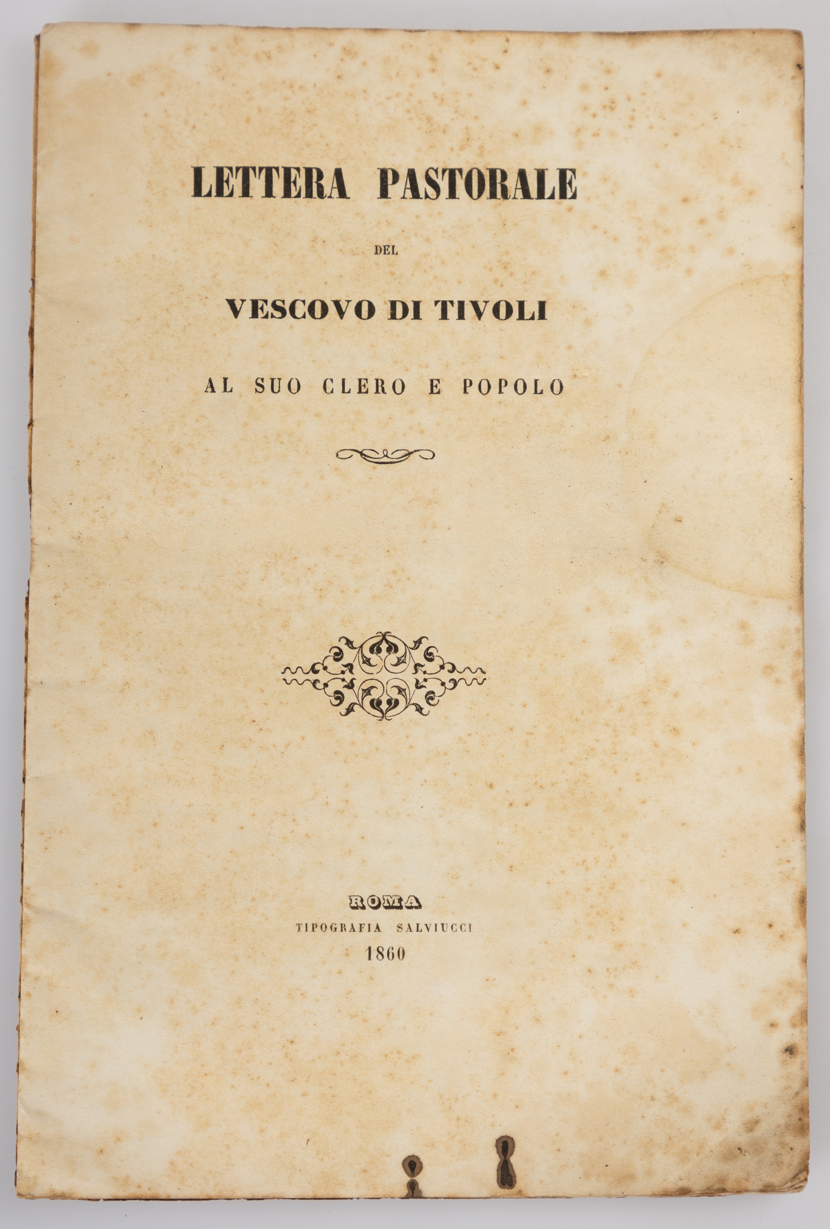Lotto di 12 Opere Storico-locali di Tivoli, Comprende