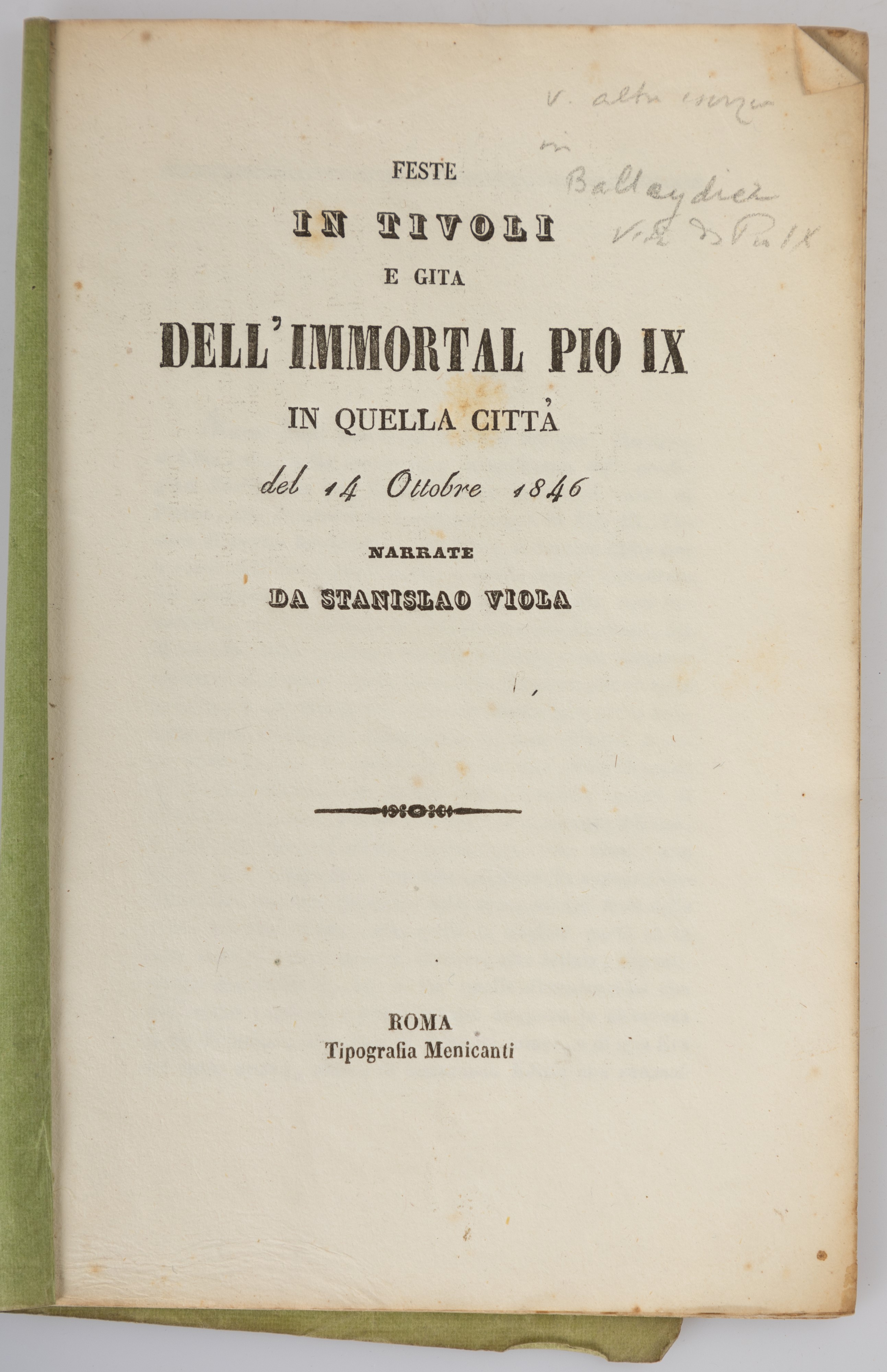 Lotto di 12 Opere Storico-locali di Tivoli, Comprende
