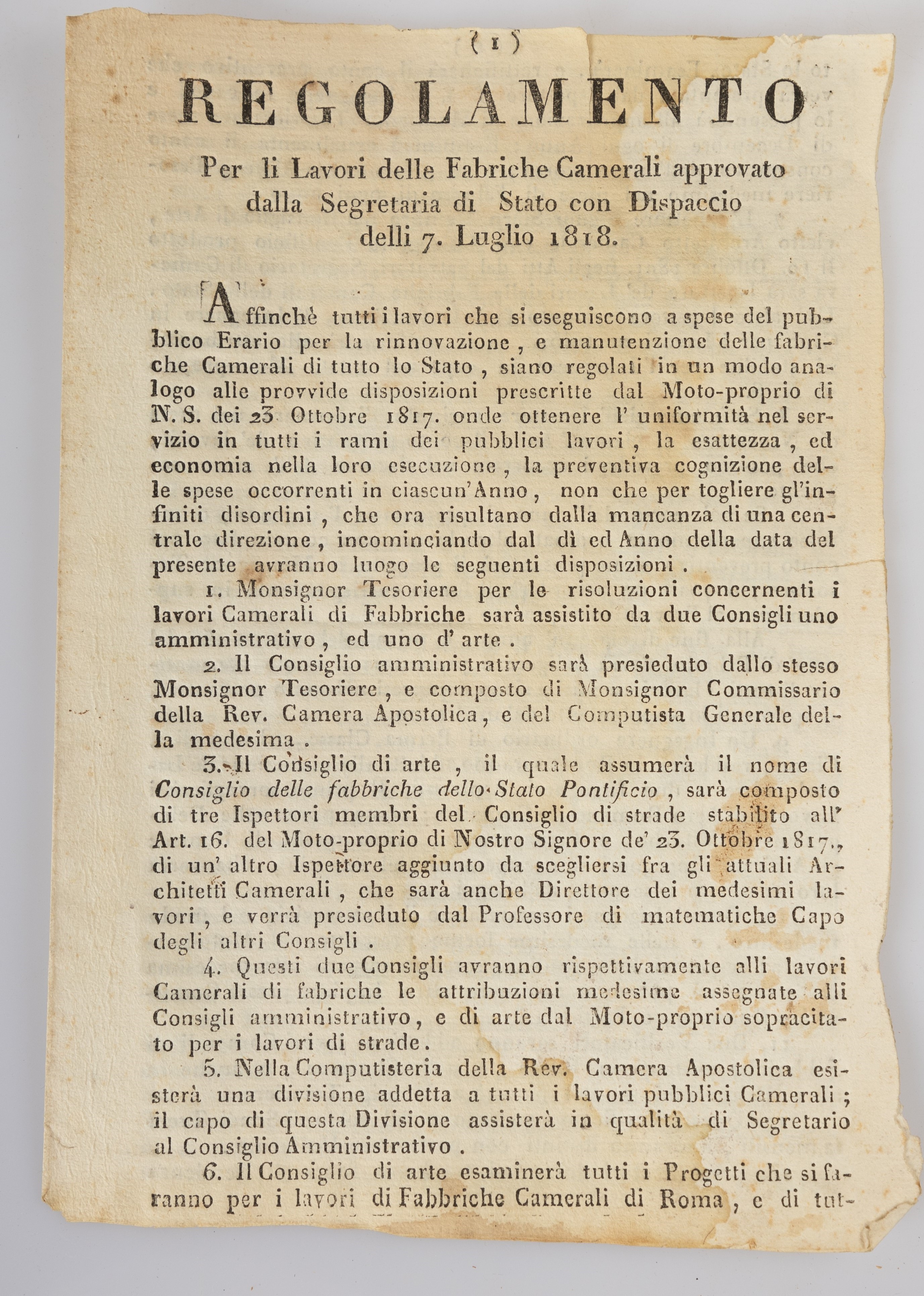 Lotto Miscellaneo di Cinque Opere, Comprende: