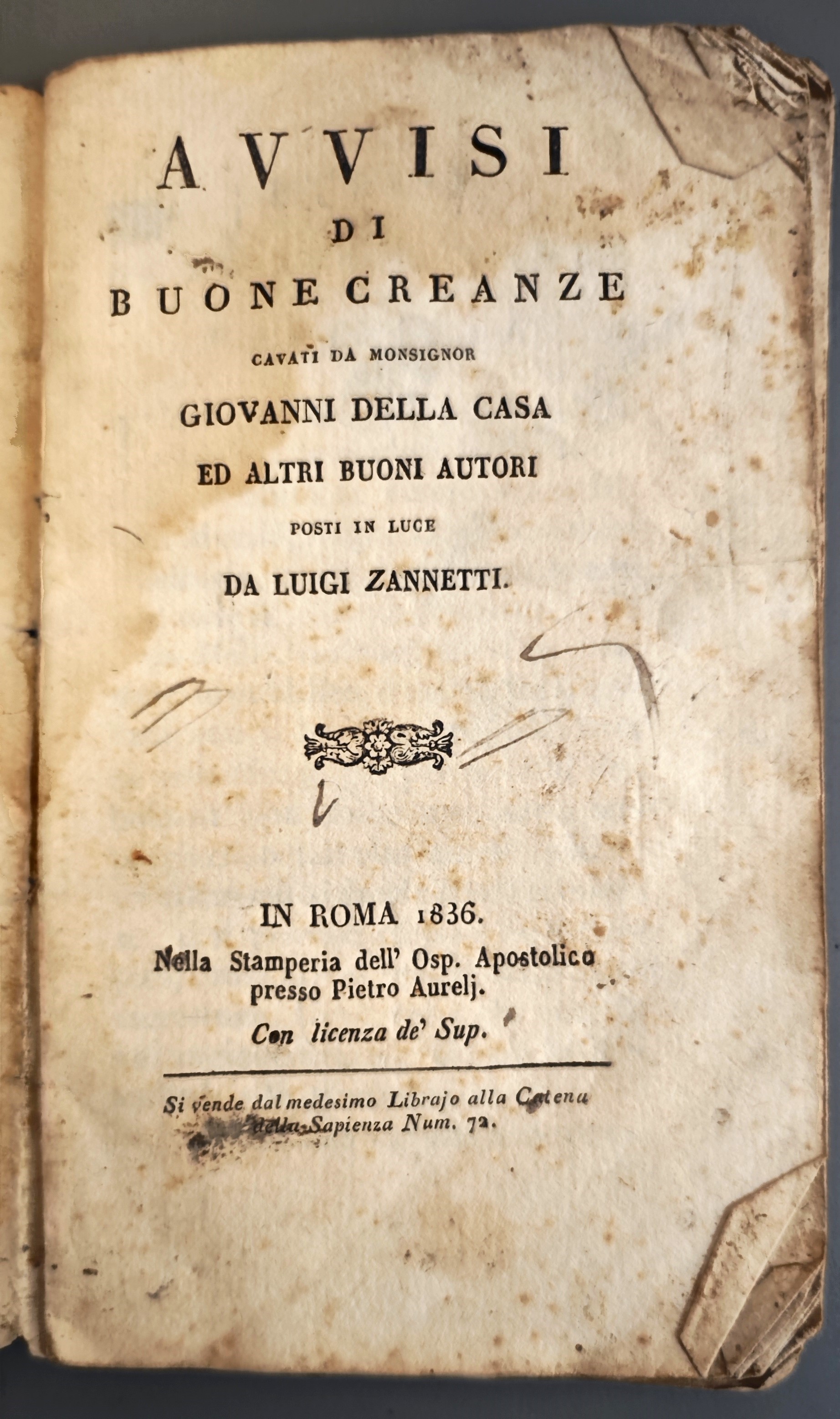 Lotto Miscellaneo di Nove Opere, Comprende: