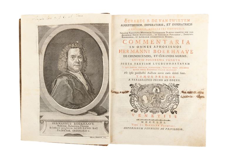 Commentaria in omnes aphorismos Hermanni Boerhaave de cognoscendis et curandis morbis.