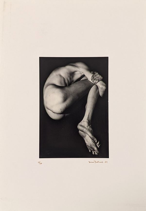 Dino  Pedriali : Nudo  (1982)  - fotografia - Asta Grafica di Arte Contemporanea - Gliubich Casa d'Aste