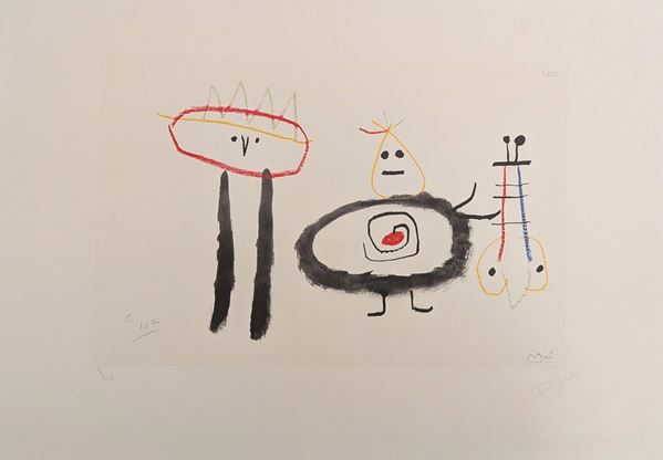 Joan Mir&#242; : Enfance d'Ubu  - litografia - Asta Grafica di Arte Contemporanea - Gliubich Casa d'Aste