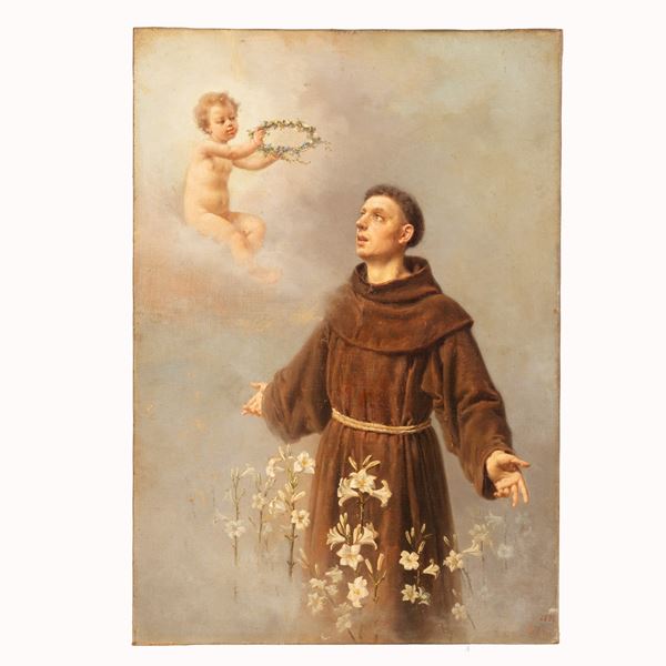 Teofilo Patini - TEOFILO PATINI  Sant’Antonio da Padova