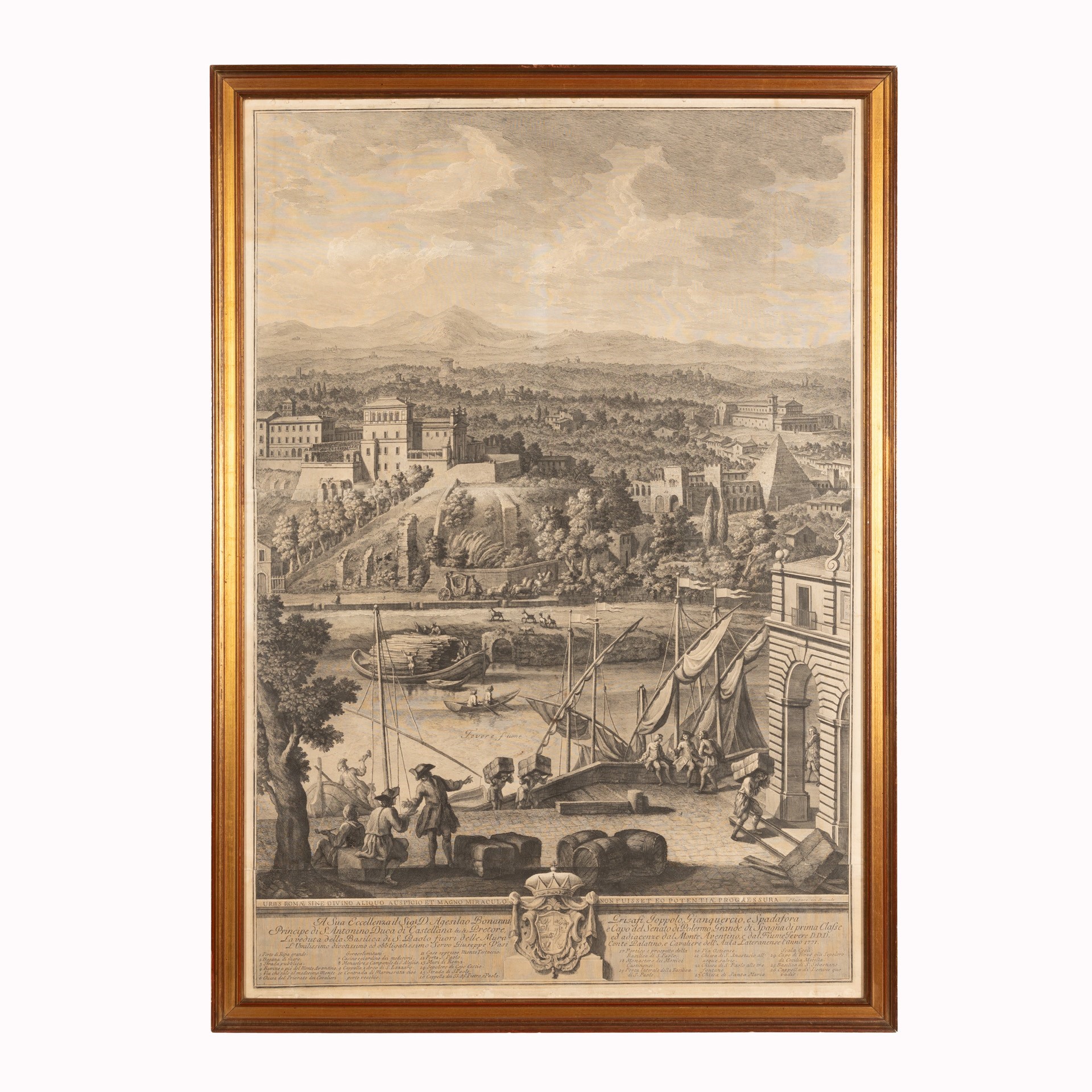 Giuseppe Vasi - Lotto di Tre Acqueforti