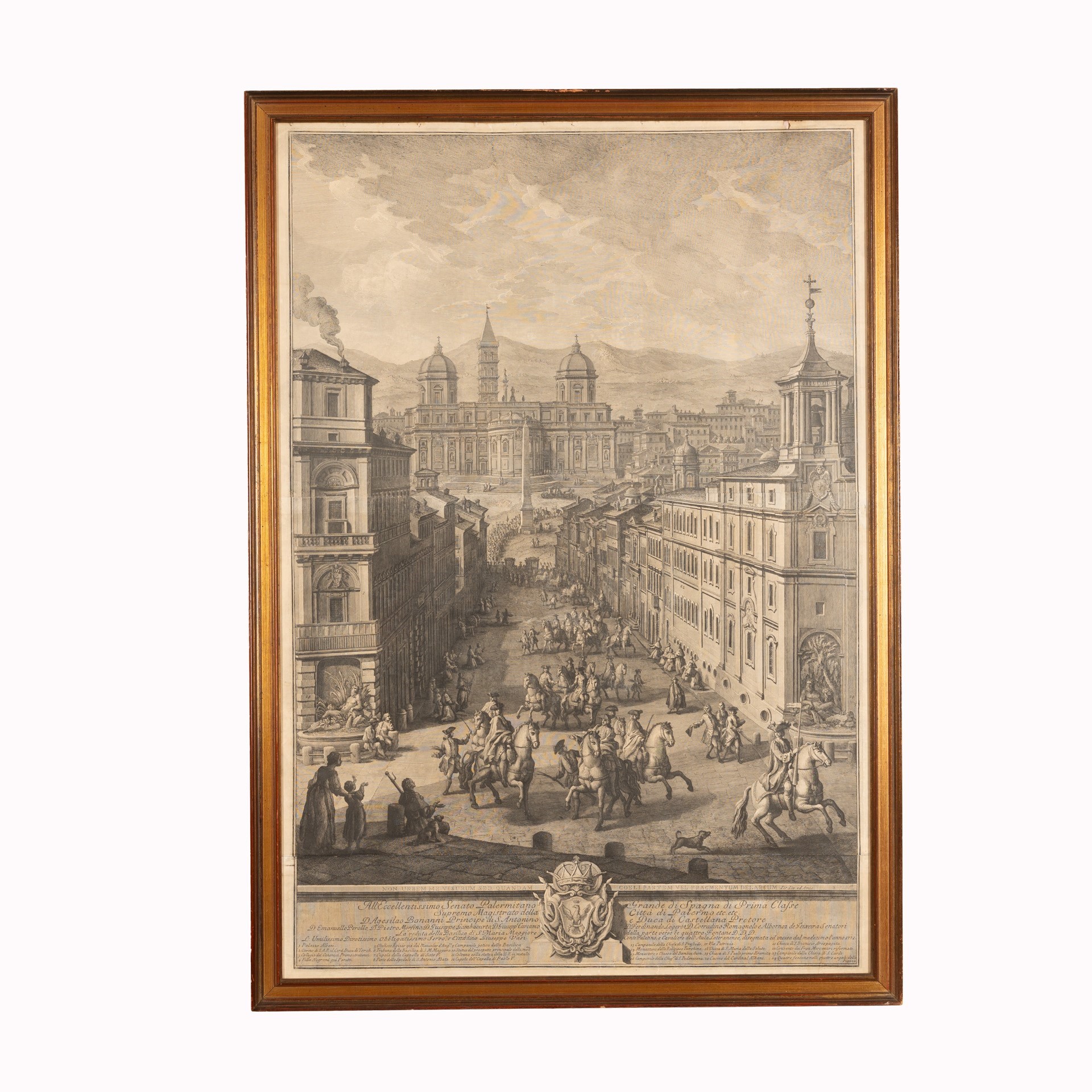 Giuseppe Vasi - Lotto di Tre Acqueforti