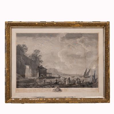 Vue Des Environs De Naples