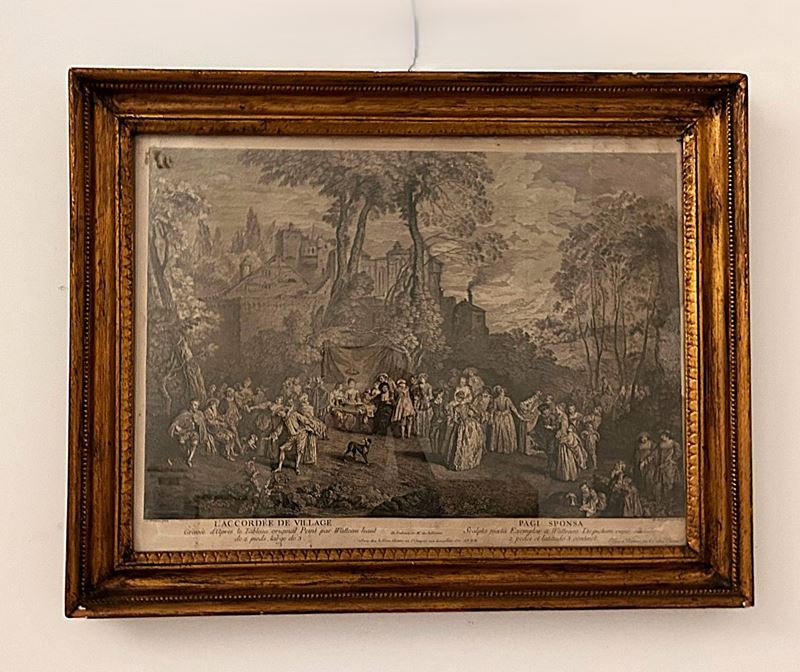 Nicolas De Larmessin - L'accordèe De Village