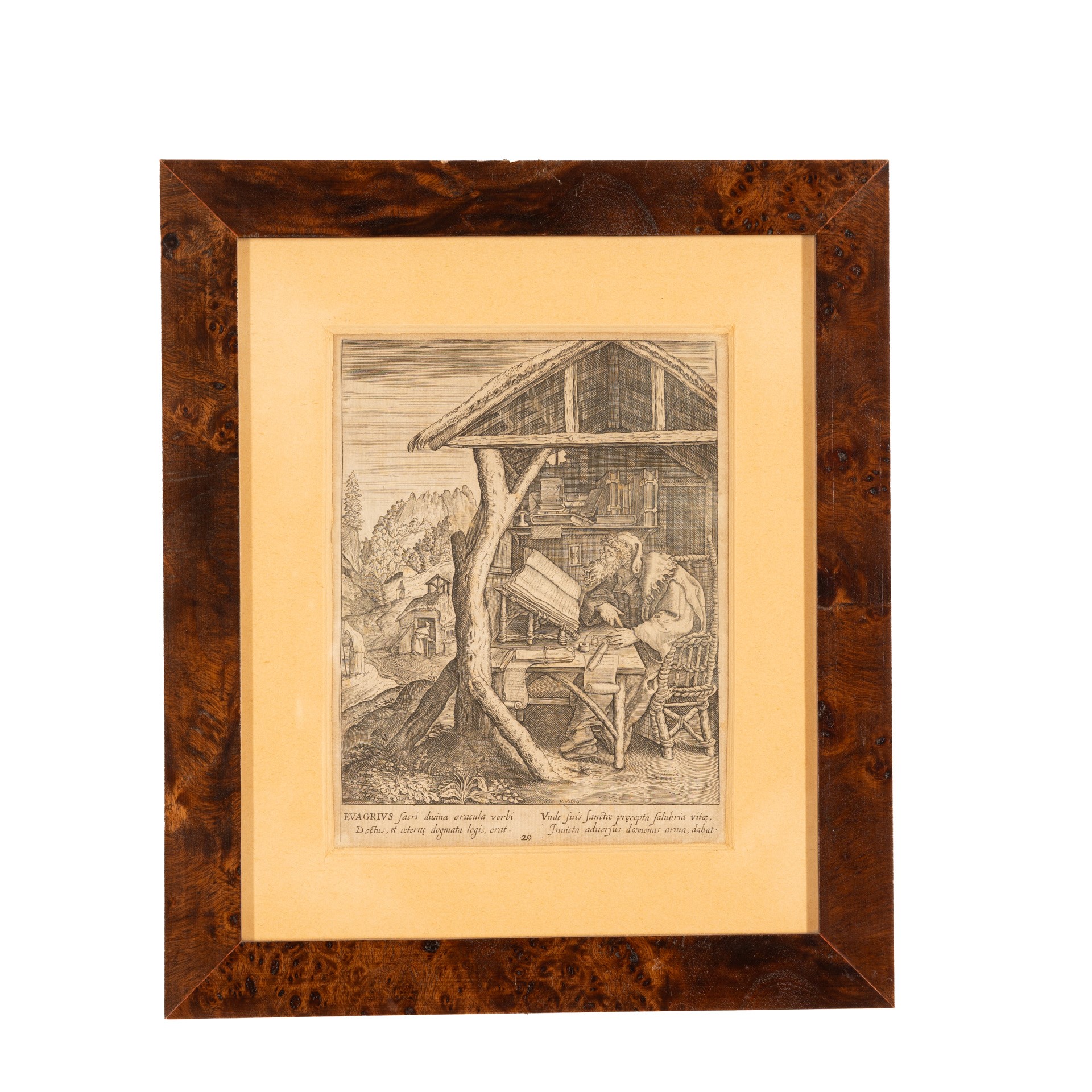 Lotto di Cinque Tavole Calcografiche di Francesco Valesio