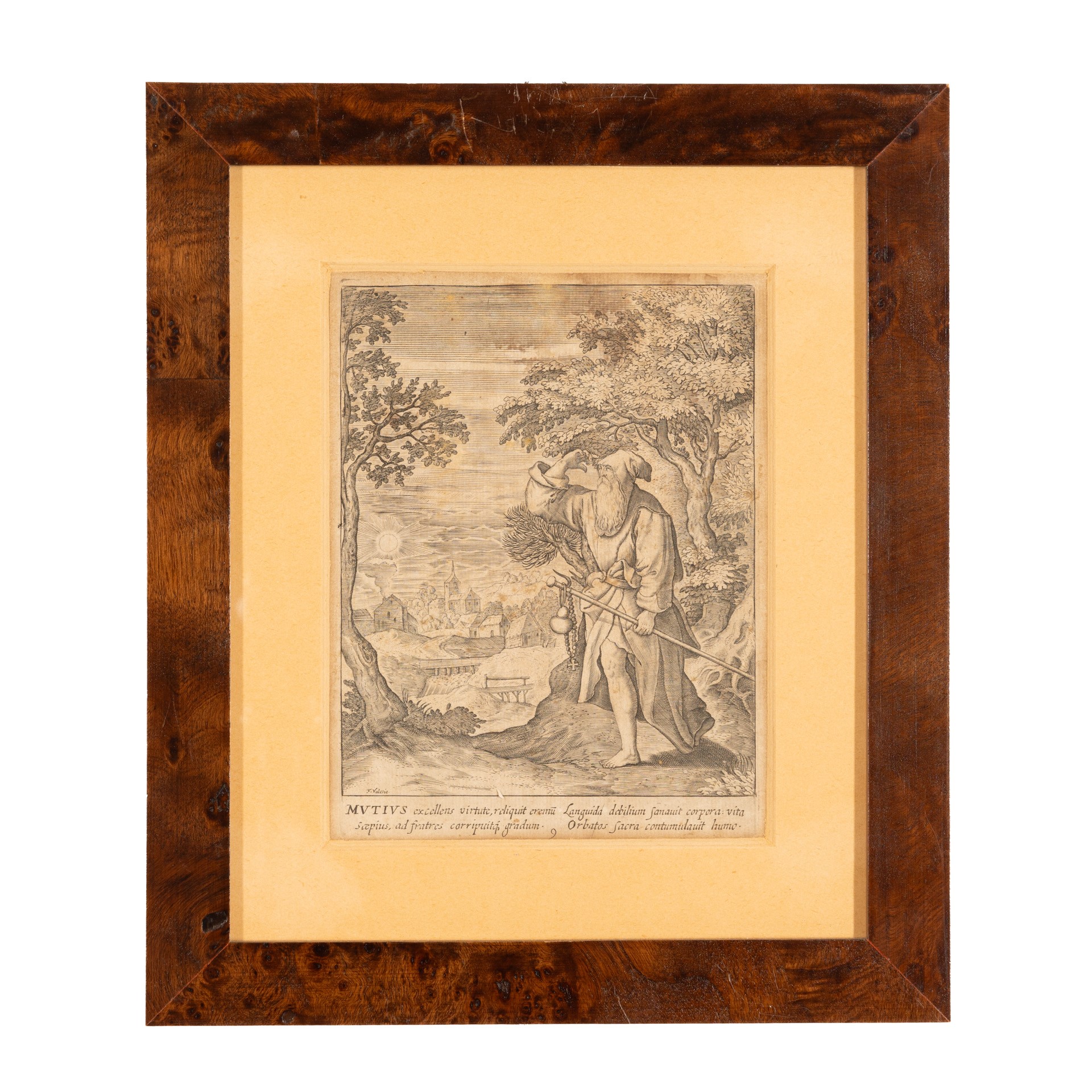 Lotto di Cinque Tavole Calcografiche di Francesco Valesio