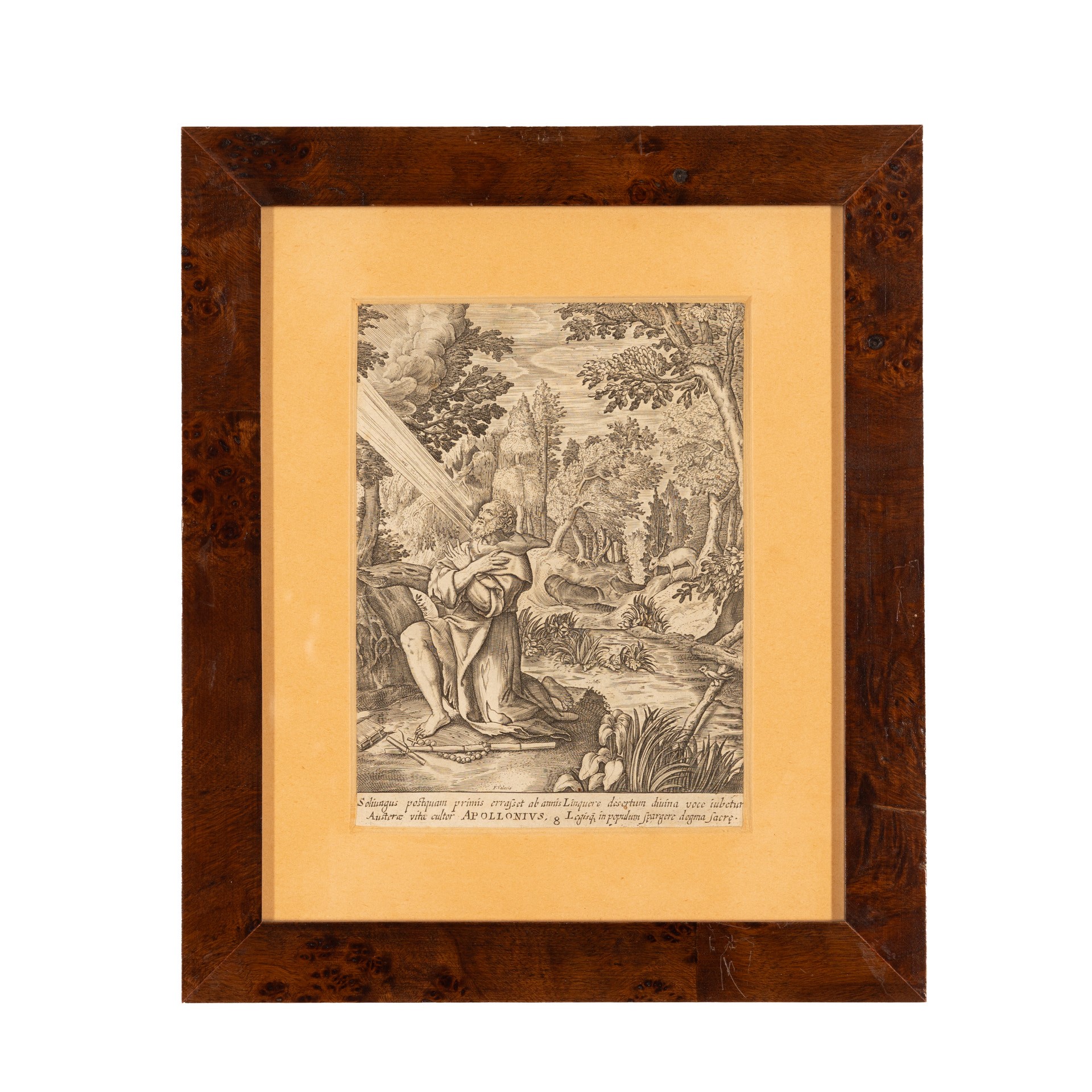 Lotto di Cinque Tavole Calcografiche di Francesco Valesio