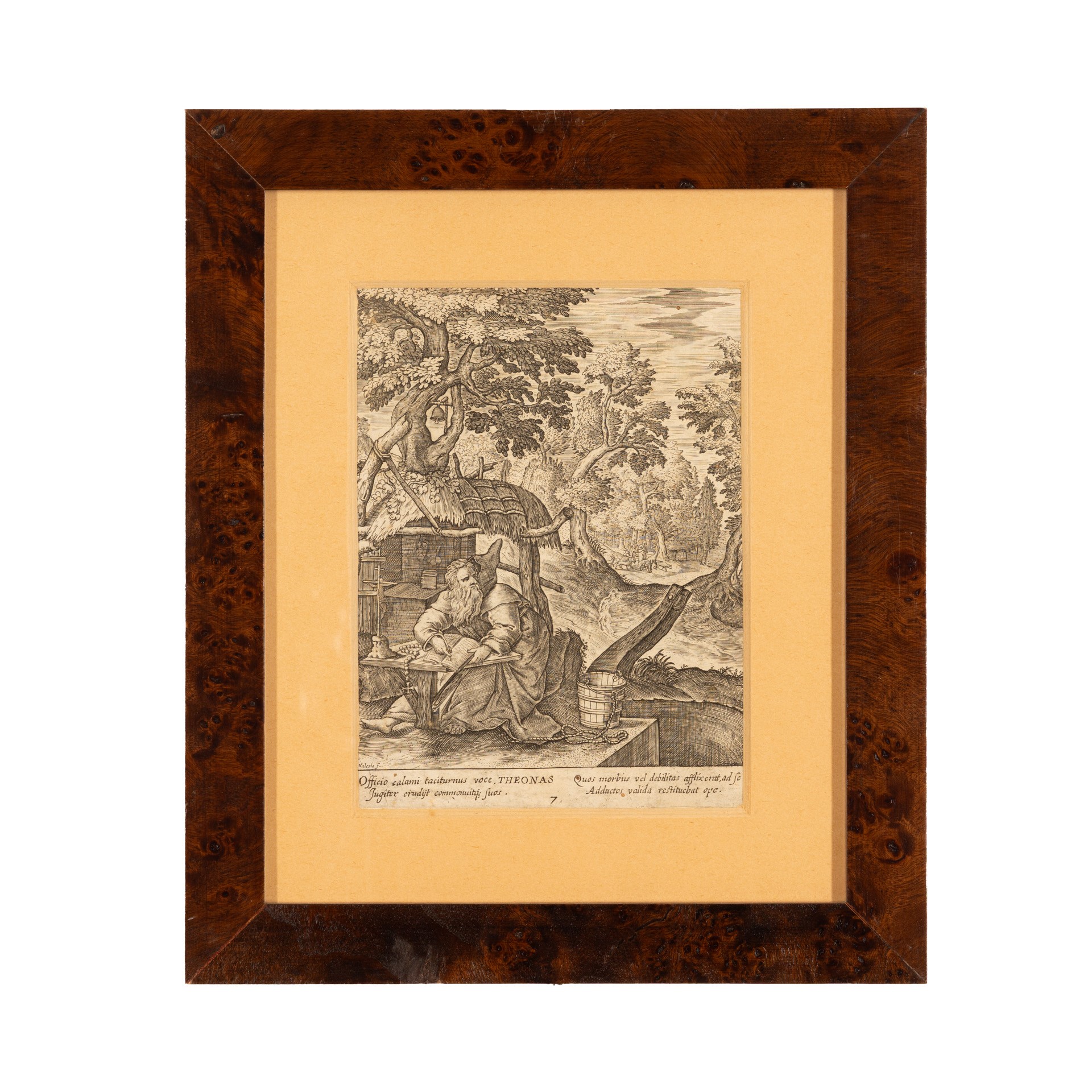 Lotto di Cinque Tavole Calcografiche di Francesco Valesio