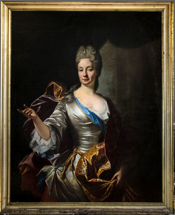 DOMENICO PARODI - Ritratto di Elisabetta Farnese